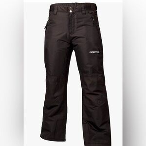 Boys black snow pants, size Small